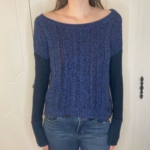 American Eagle Outfitters blue sweater